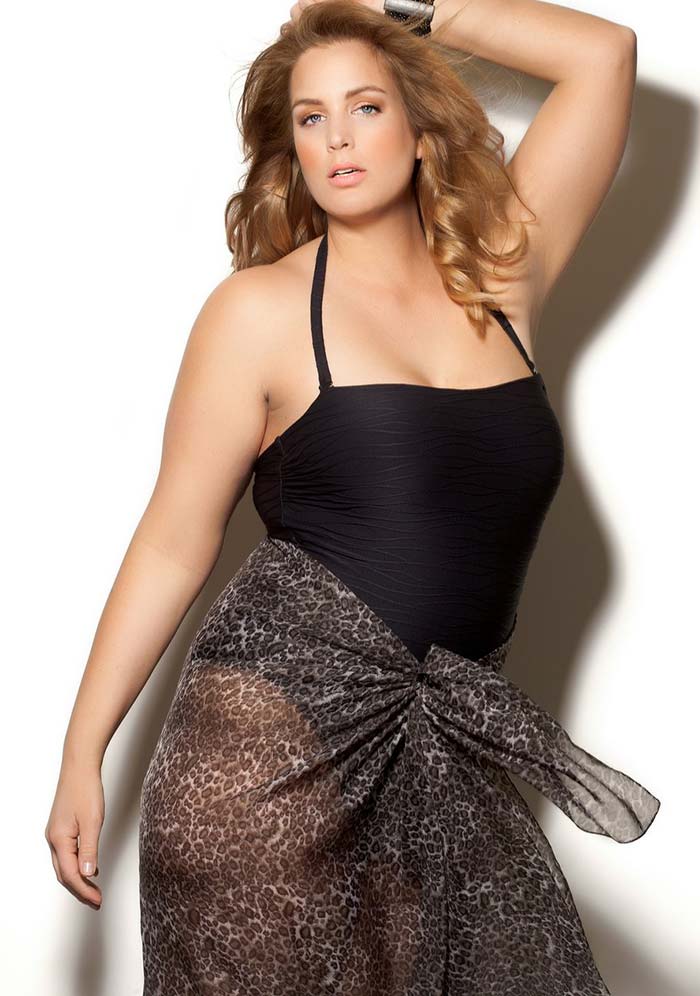 Cover Up Sarong Short Plus Size