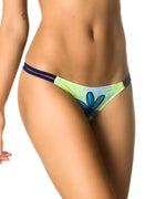 Teeny Thong Bikini Bottom – Skimpy Brazilian Cut, Double String Sides, black, Perfect for Tanning (Copy)