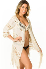 Ivory - Crochet Cover Up - 416