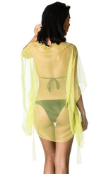 Cover Up Dress Light Yellow
