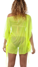 Cover Up Dress Neon Yellow