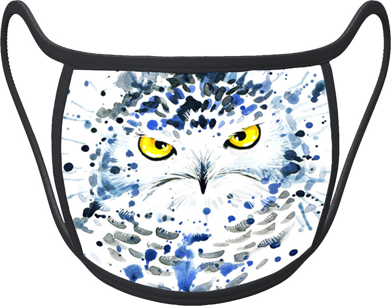 Owl - Classic Face Mask With Pocket For Filter