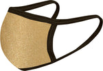 Gold Set Face Mask Five Pack - With pocket for filter