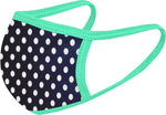Tiffany Dots - FACE MASK - With pocket for filter