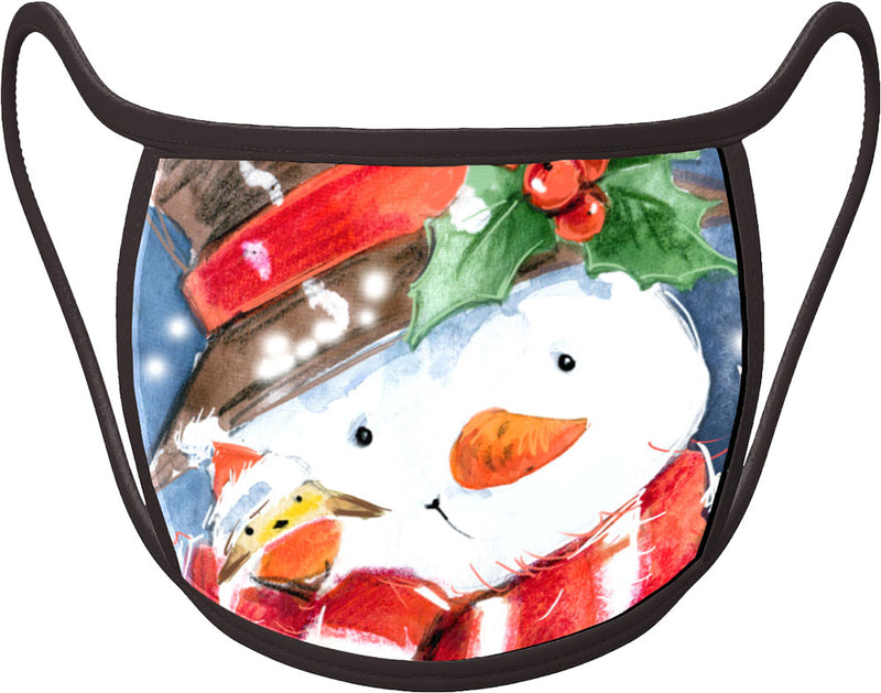 jingle - Classic HOLIDAY Face Mask With Pocket For Filter