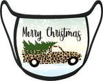 leopard truck - HOLIDAY Classic Face Mask With Pocket For Filter