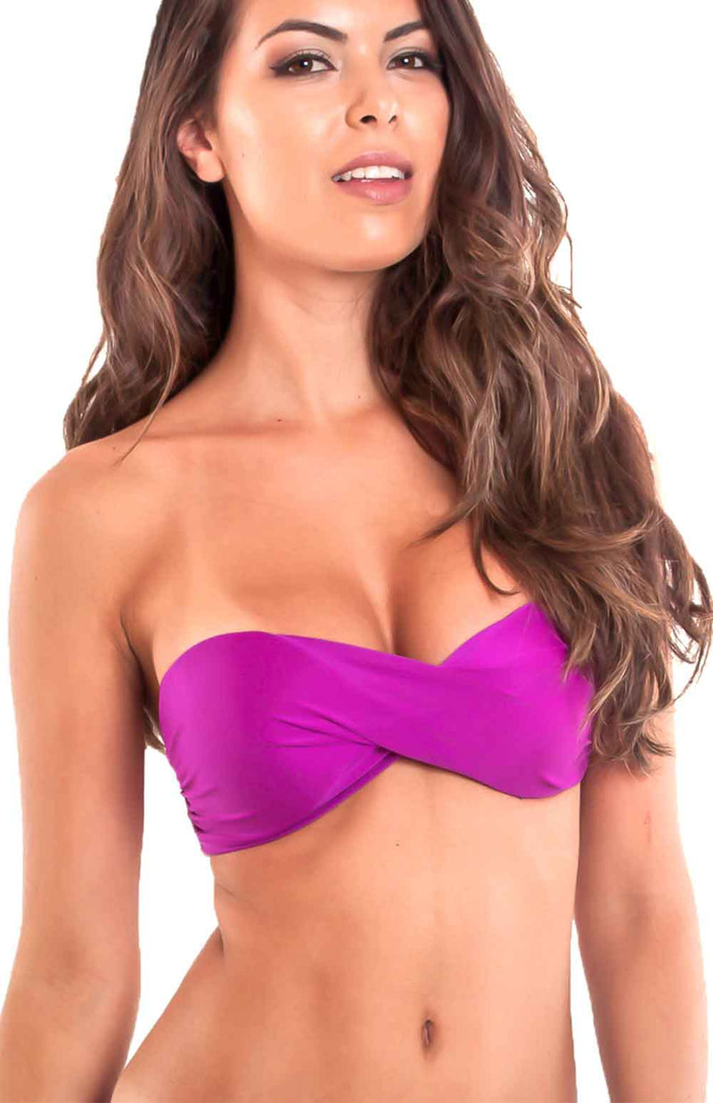 Purple - Bandeau Top
