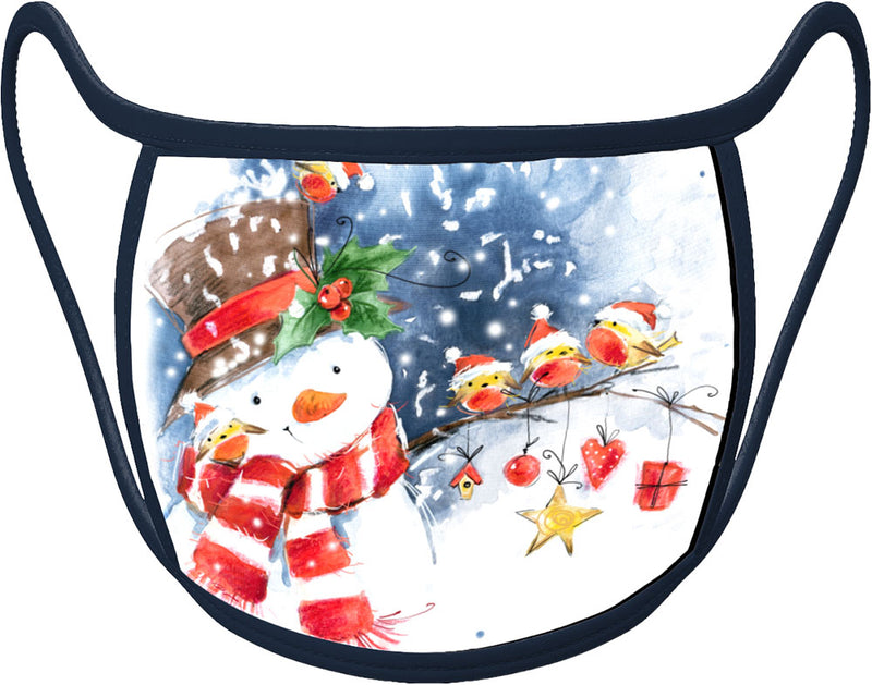 Snowball - Classic HOLIDAY Face Mask With Pocket For Filter